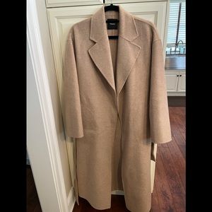 Small wool Theory long jacket